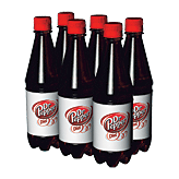 Dr Pepper Soda Diet 0.5 L Right Picture